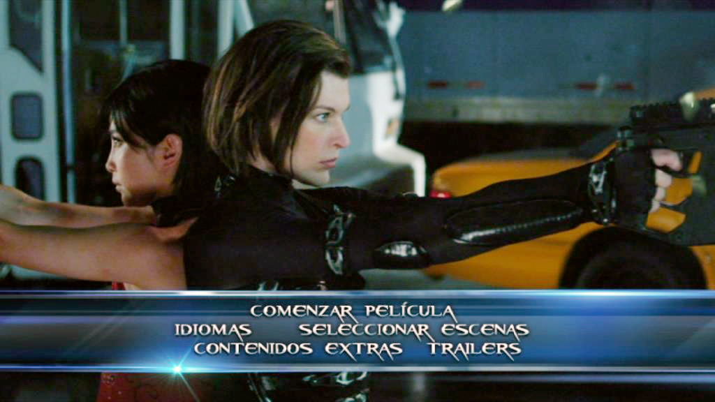 RESIDENT EVIL RETRIBUTION MENU - Resident Evil: Venganza (Resident Evil: Retribution) [2012] [Ciencia ficción] [DVD9] [PAL] [Leng. ESP/CAT/ENG] [Subt. ESP/ENG]