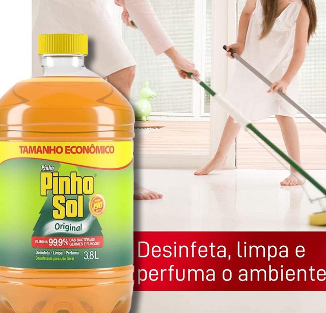 Desinfetante Pinho Sol Original 3,8L