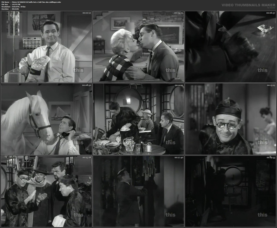 Mister Ed S06E03 Ed Sniffs Out a Cold Clue aka coldfinger.mkv