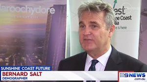 Sunshine Coast Property Boom Bernard Salt Nine News