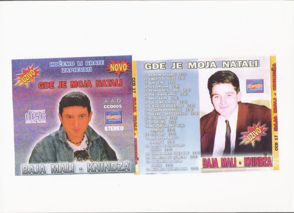 Baja Mali Knindza uzivo - Gde je moja Natali