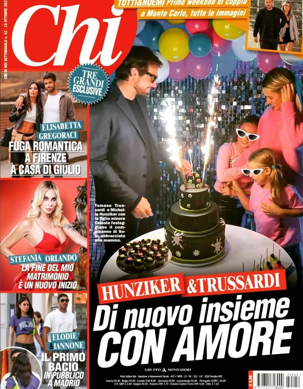 Michelle Hunziker e Tomaso Trussardi sono tornati insieme Michelle Hunziker e Tomaso Trussardi sono tornati insieme