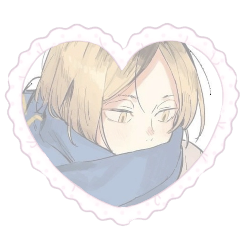 Kenma | Haikyuu! -- I absolutely adore this character! I just say I'm them for shits and giggles. I also kin them to some degree