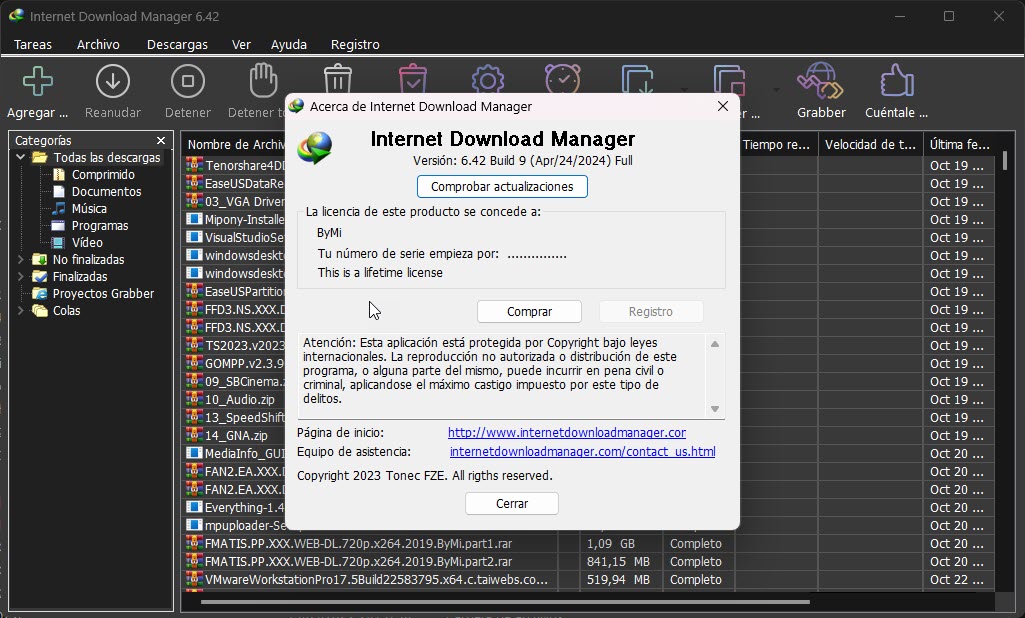 Internet Download Manager v6.42 Build 9 [Mi Favorito Gestor de Descarga] 26-04-2024-14-57-33