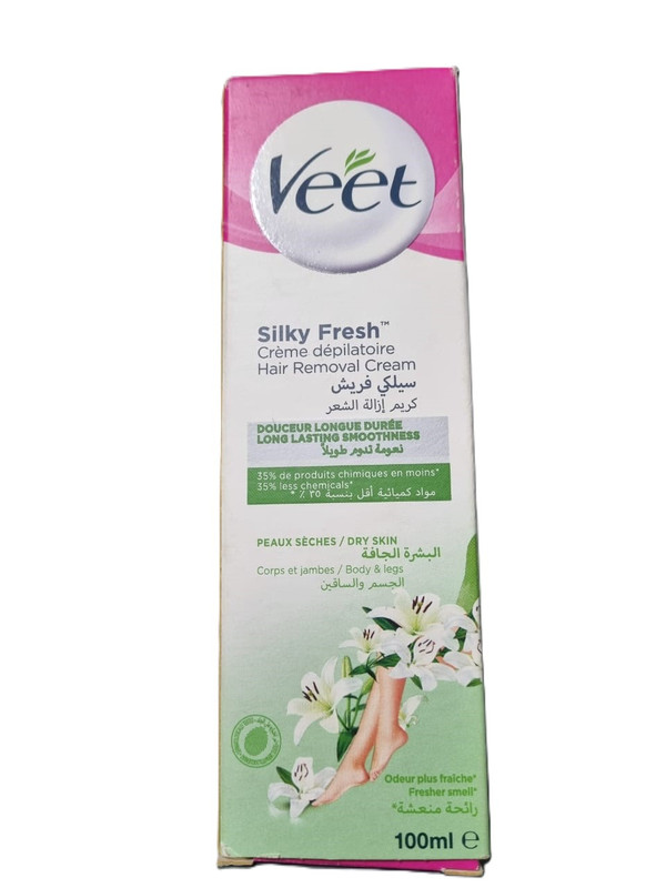 Veet Silky Fresh Hair Removal Cream 100Ml