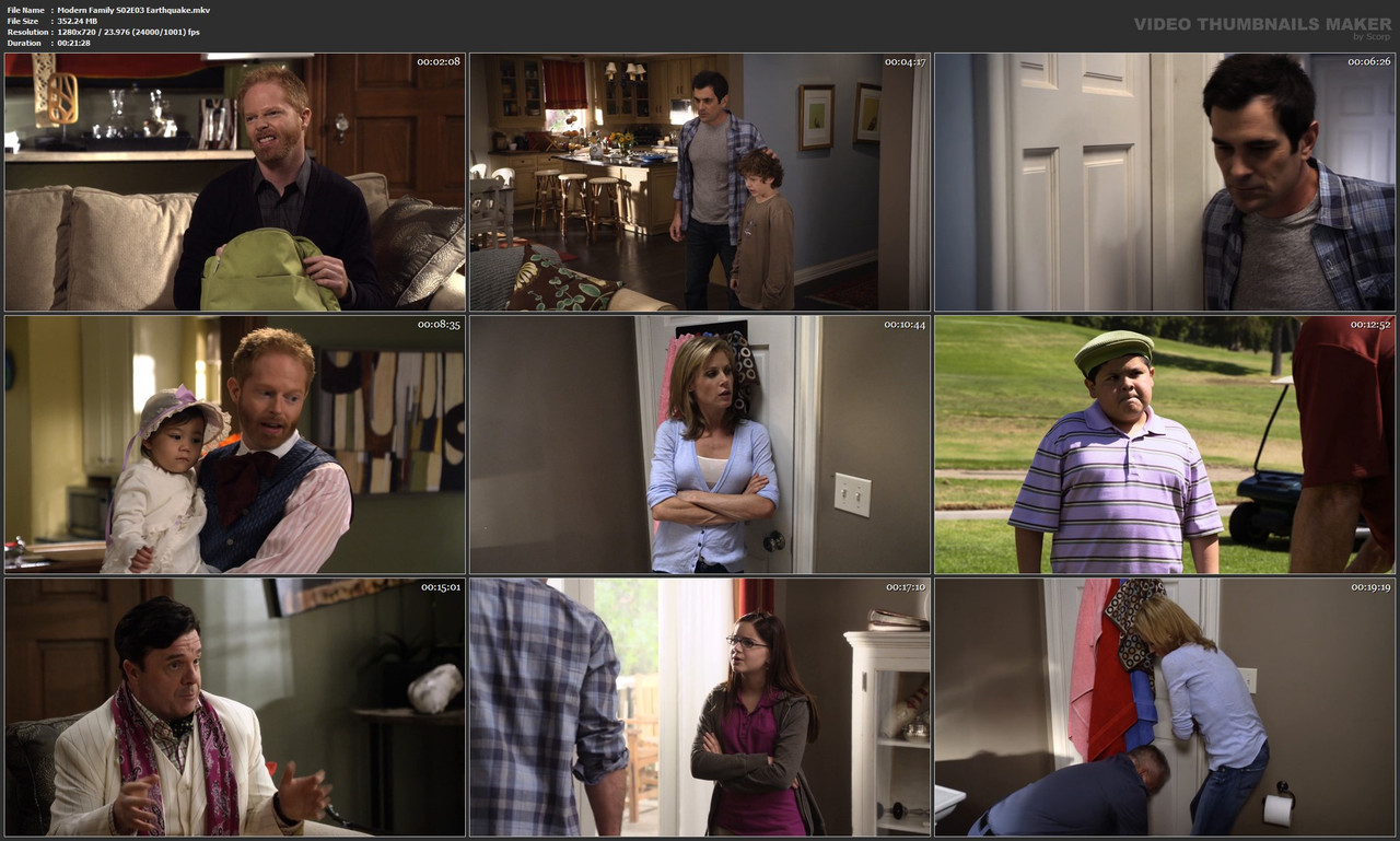 Modern Family S02E03 Earthquake.mkv