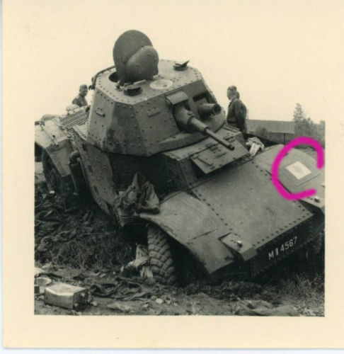 panzer Panzerspähwagen Panhard Kämpfe Frankreich