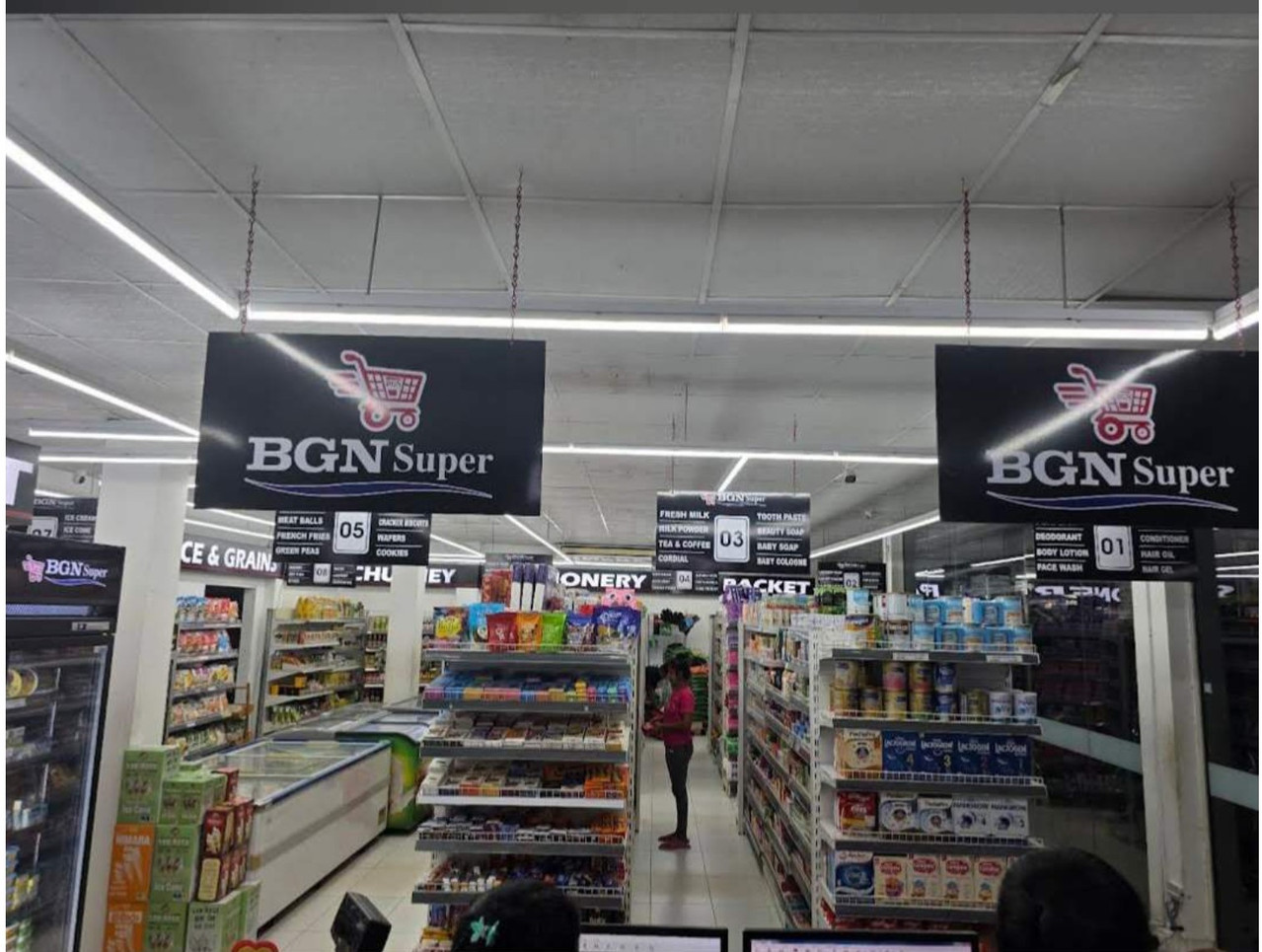BGN Supermarket Interior