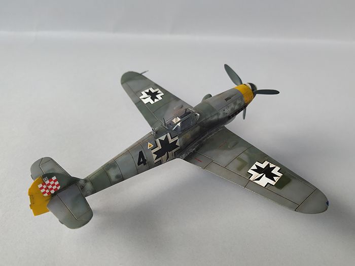 Bf-109G 2.Lj, Hasegawa i Revell 1/72 IMG-20200924-124045