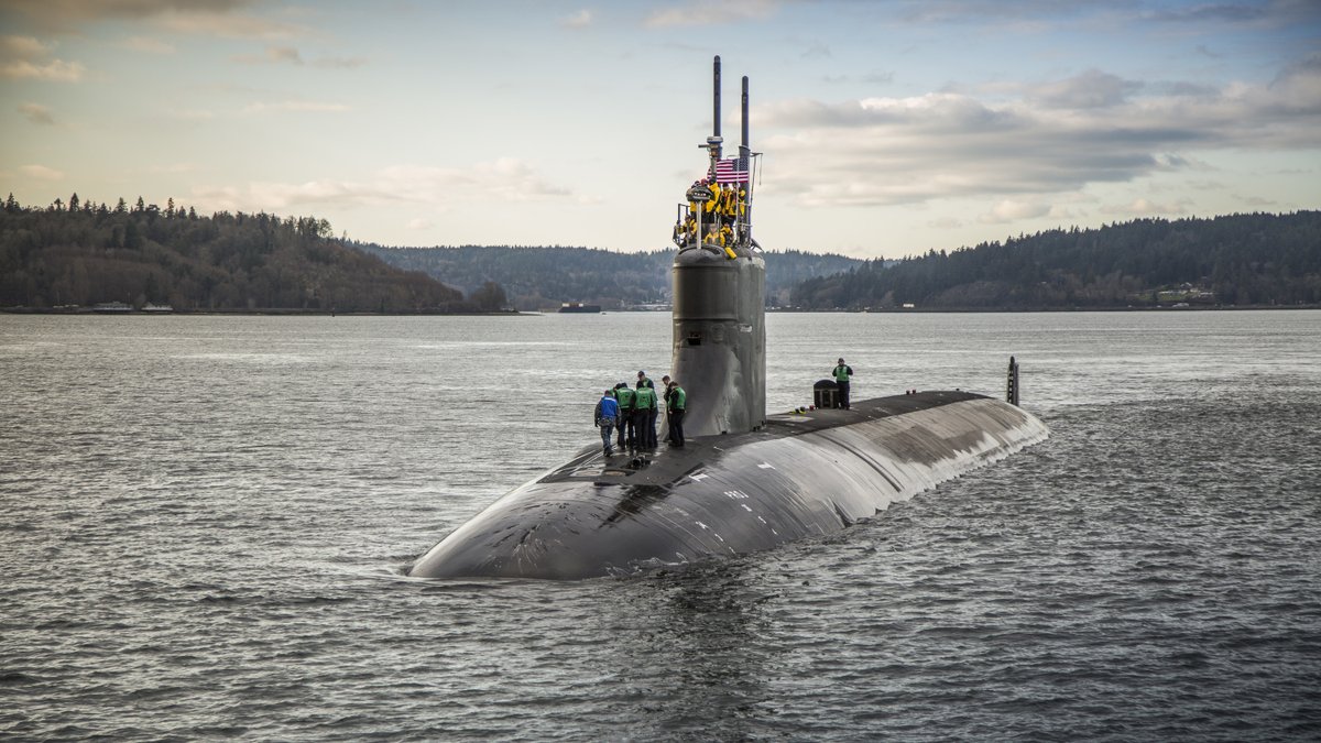 Submarino de Estados Unidos chocó con un objeto desconocido por este motivo