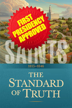 Saints volume 1 has been reviewed and approved by the First Presidency of The Church of Jesus Christ of Latter-day Saints