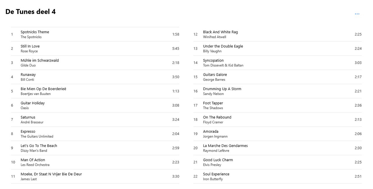 tunes back 4