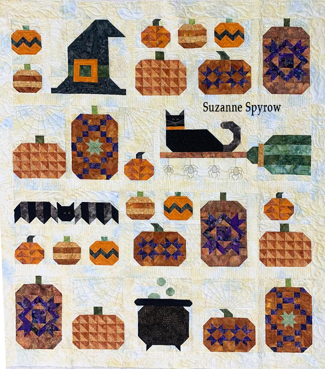 Witch's Night Out Quilt Pattern Book by It's Sew Emma 