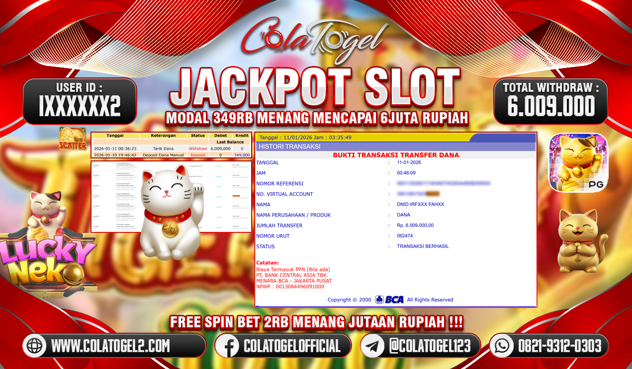 JACKPOT SLOT GACOR!!
