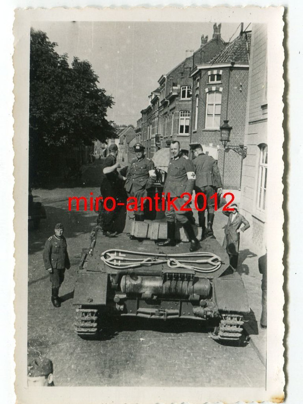 Wehrmacht, Panzer, Sanitäter, Aalst, Belgien