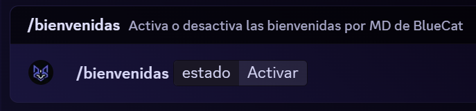 Ejemplo bienvenidas 2