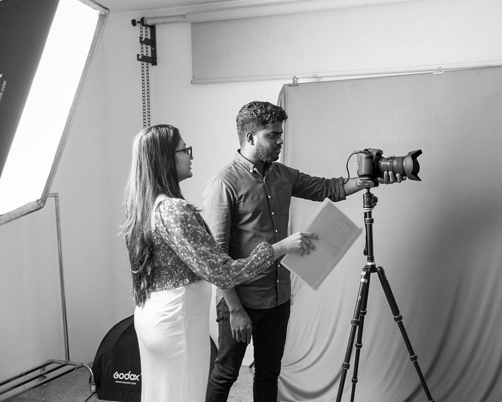 Film production crew