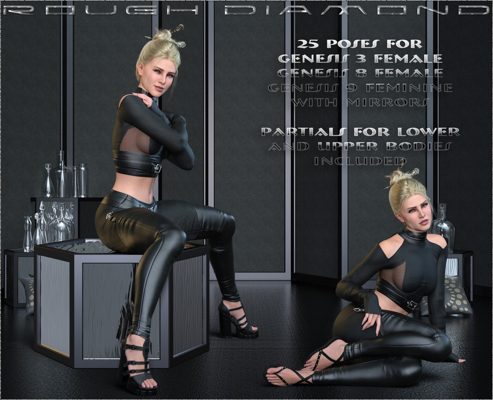 Rough Diamond – Poses G9F-G8F-G3F
