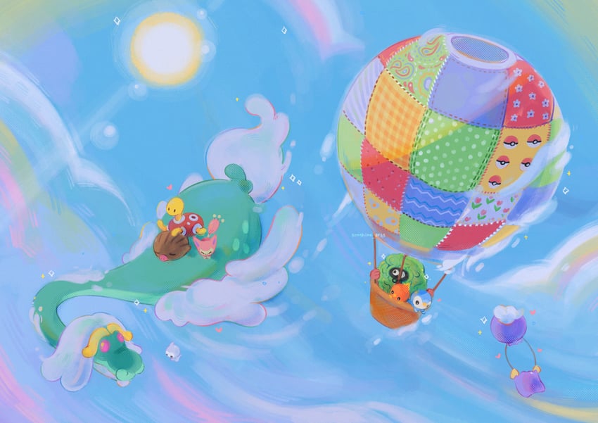 piplup-torchic-ditto-drifloon-skitty-and