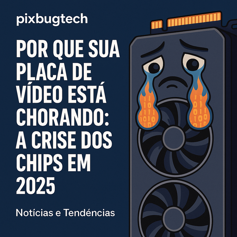 Por Que Sua Placa de Vídeo Está Chorando: A Crise dos Chips em 2025