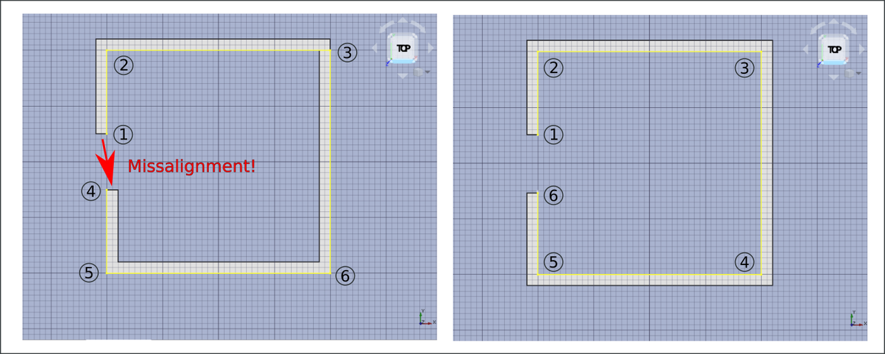 1 Creating walls from wires Does order matter FreeCAD Forum