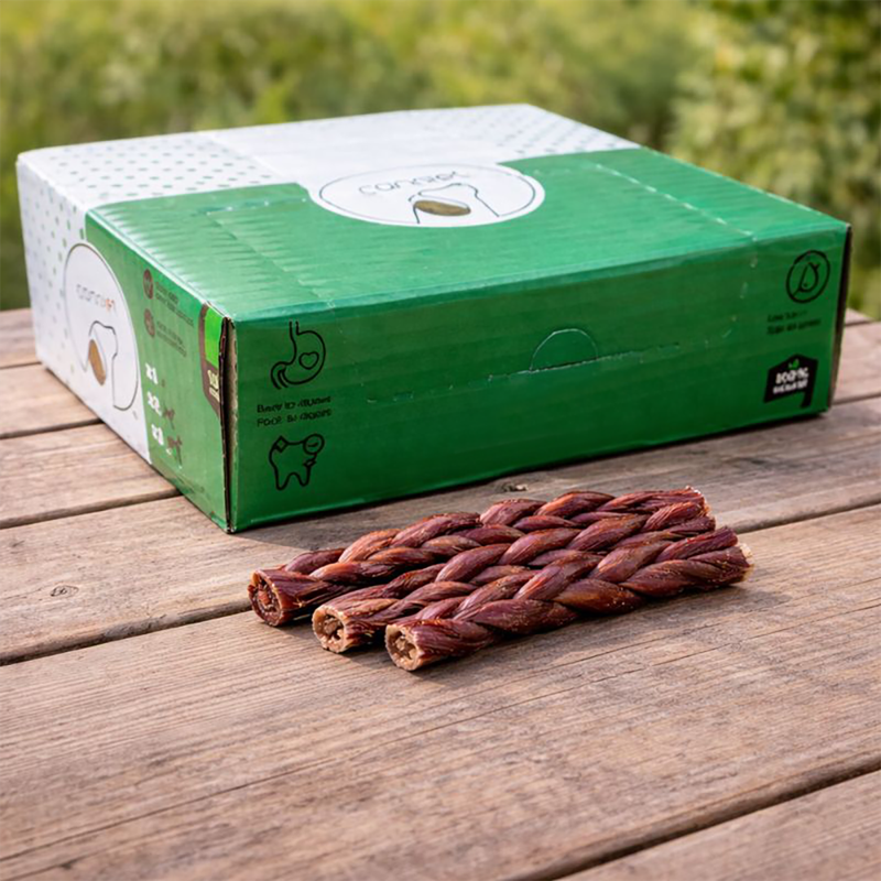 Beef Braided Premium 6" - Esófago trenzado premium 6"