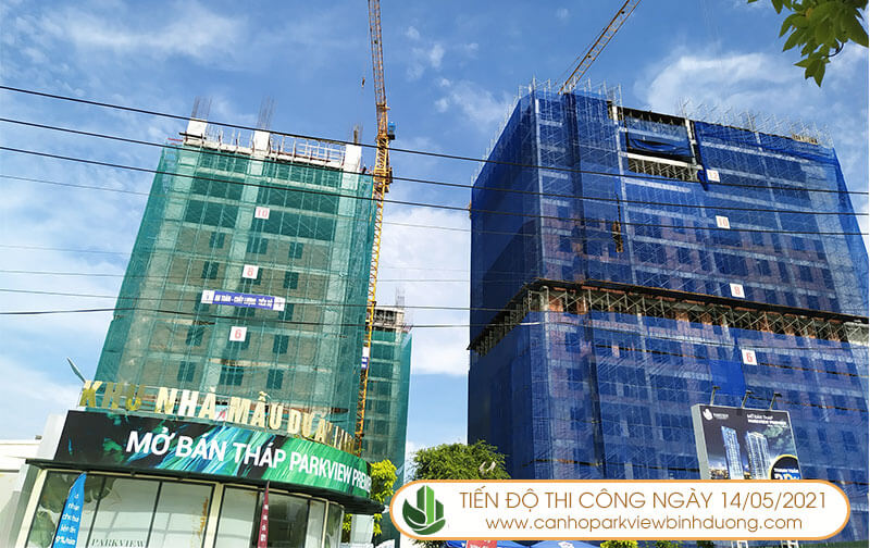 Tiến độ thi công Parkview Bình Dương tháng 5/2021