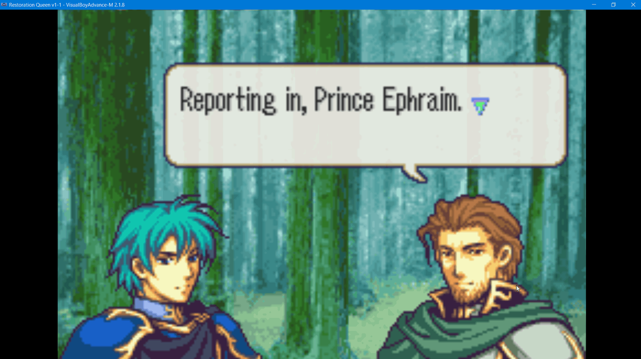 2024-02-22 20_36_13-Restoration Queen v1-1 - VisualBoyAdvance-M 2.1.8