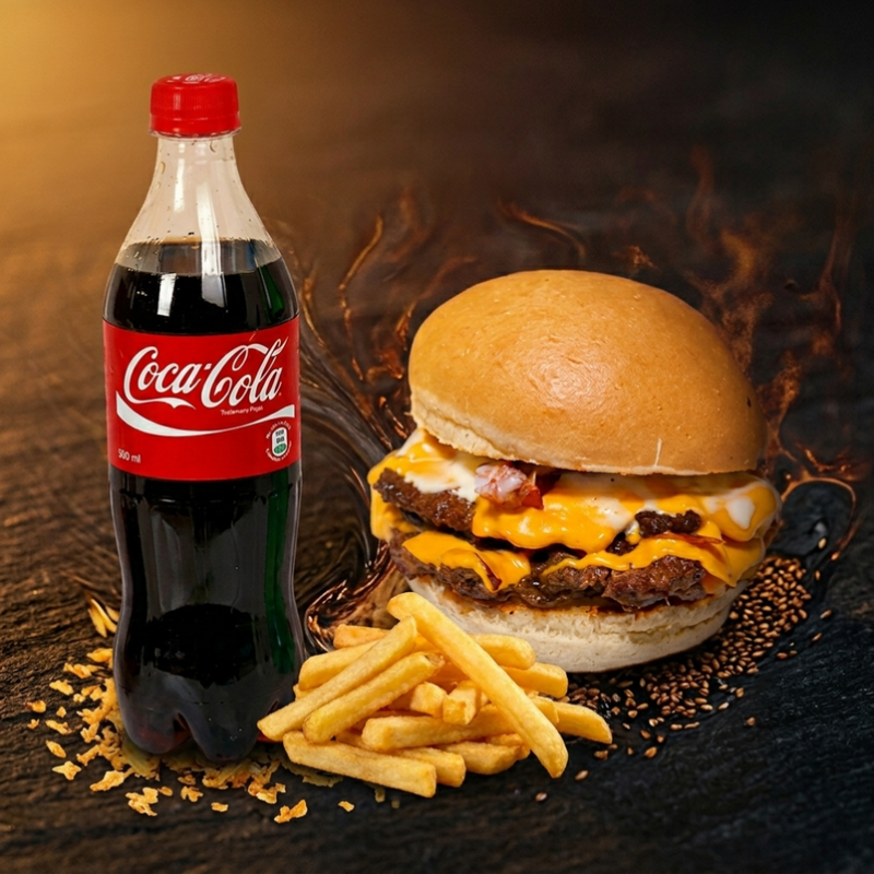 Doble Cheese + Coca