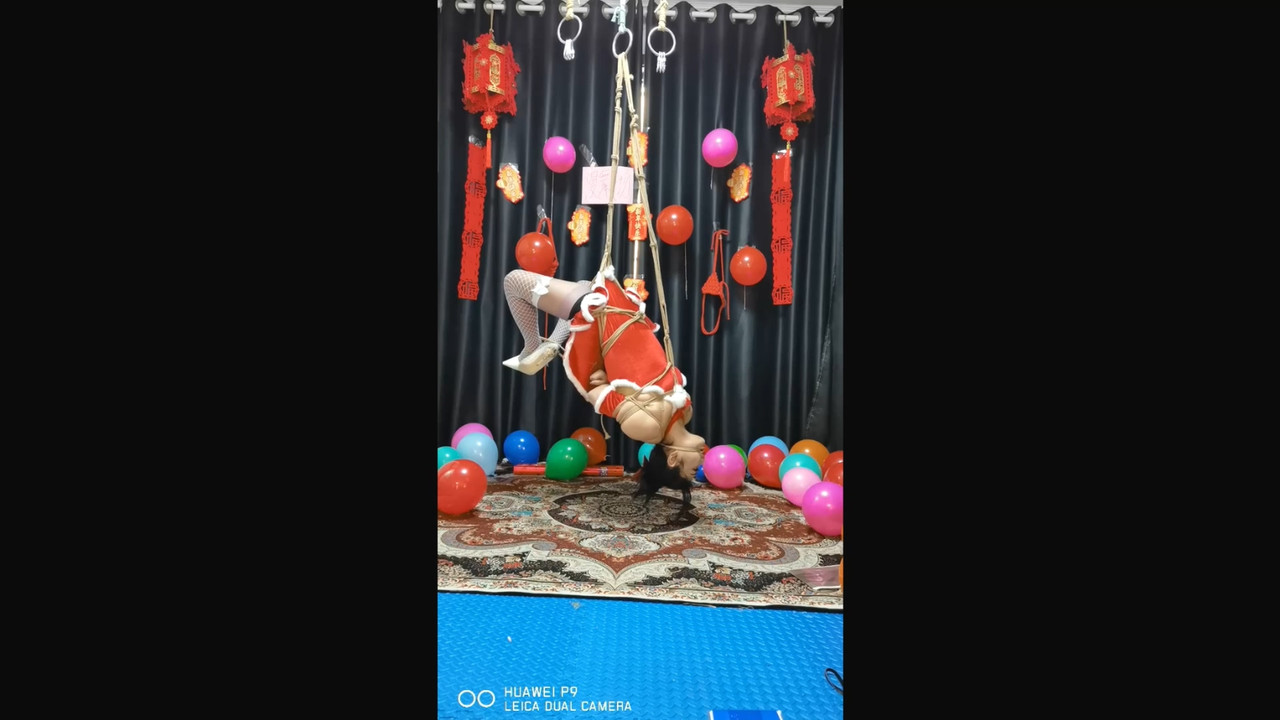 飞天原创 雨菲元月1号绳艺T教现场直播.mp4_20220107_085039.464