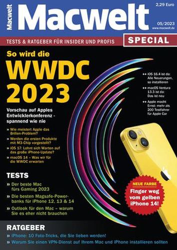 Cover: Macwelt Special Magazin No 05 2023