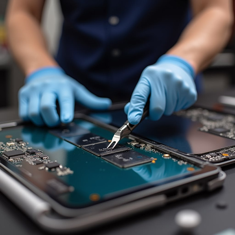 إصلاح كروت الشاشة والمعالجات