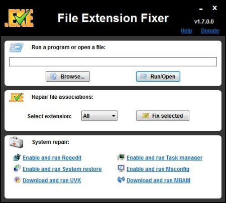File Extension Fixer 2.3.0.0 File Extension Fixer 2.3.0.0