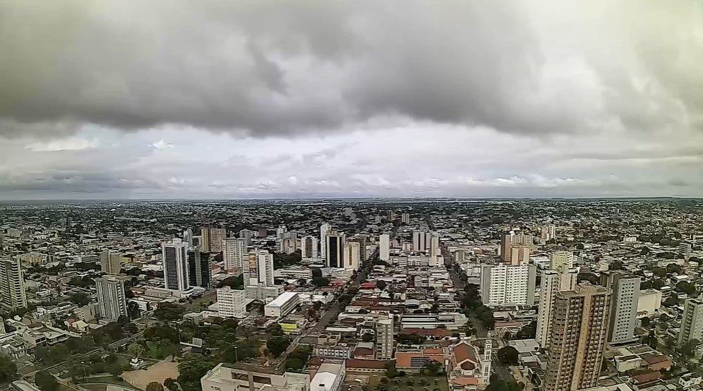 Campo Grande nesta manhã de domingo