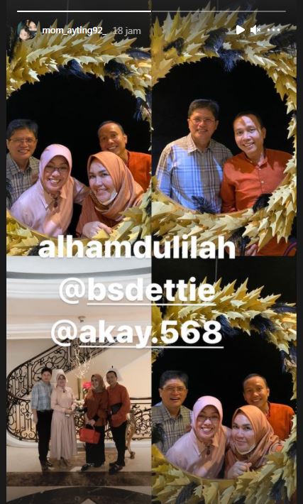 Kedekatan orangtua Ayu Ting Ting pada calon besannya