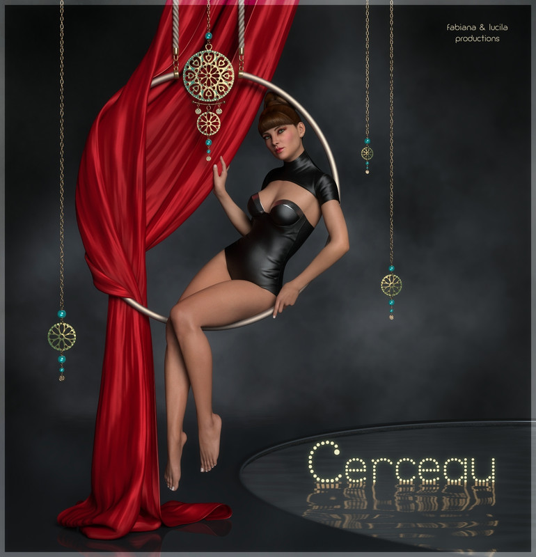 Cerceau Poses & Props for G3F and G8F Cerceau Poses & Props for G3F and G8F