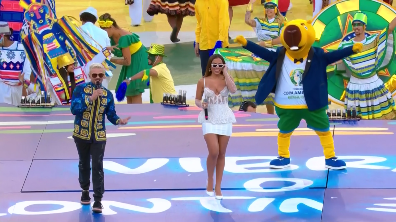 Anitta & Pedro Capó - 2019 Copa América Final,7 July 2019(FEED-1