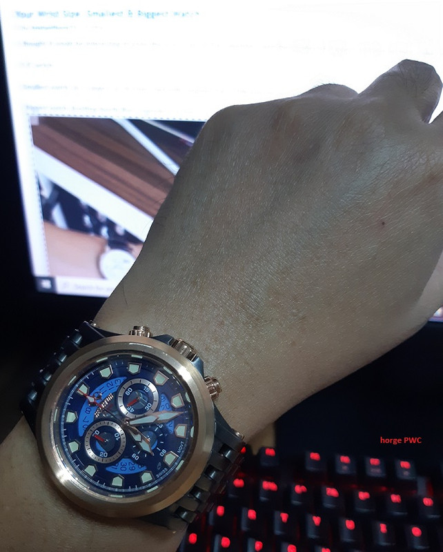 Biggest store watch size