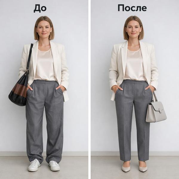 До после в одежде
