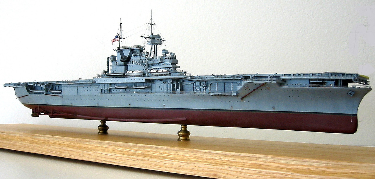 Revell 1/487 USS Yorktown CV5 circa 1939 - Ready for Inspection