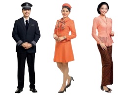 Seragam pramugari Garuda Indonesia tahun 1989