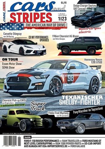 Cover: Cars and Stripes Magazin No 01 Januar-Februar 2023