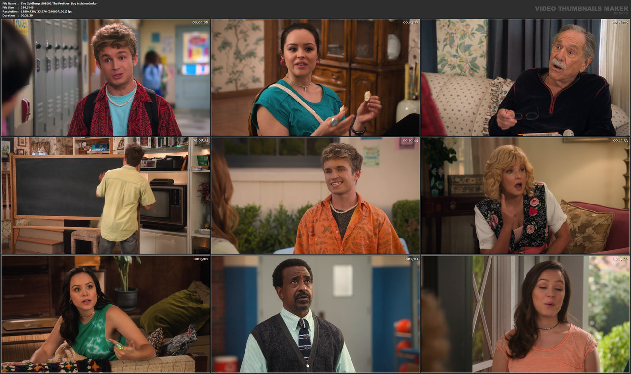 The Goldbergs S08E02 The Prettiest Boy in School.mkv