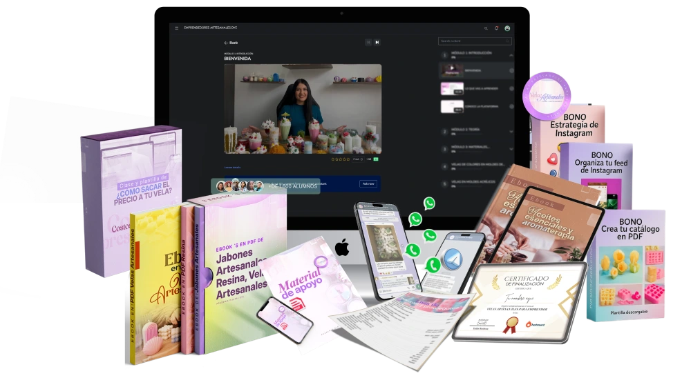 Curso Velas Artesanales para Emprender - Análisis Real