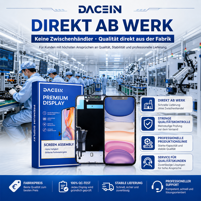 DACEIN Premium Display Vorteile