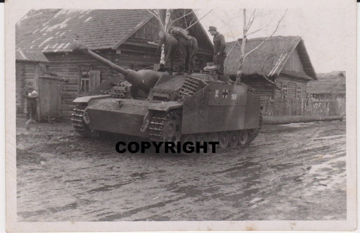 Orig.Foto Panzer Stug Sturmgeschütz Seitenschürz