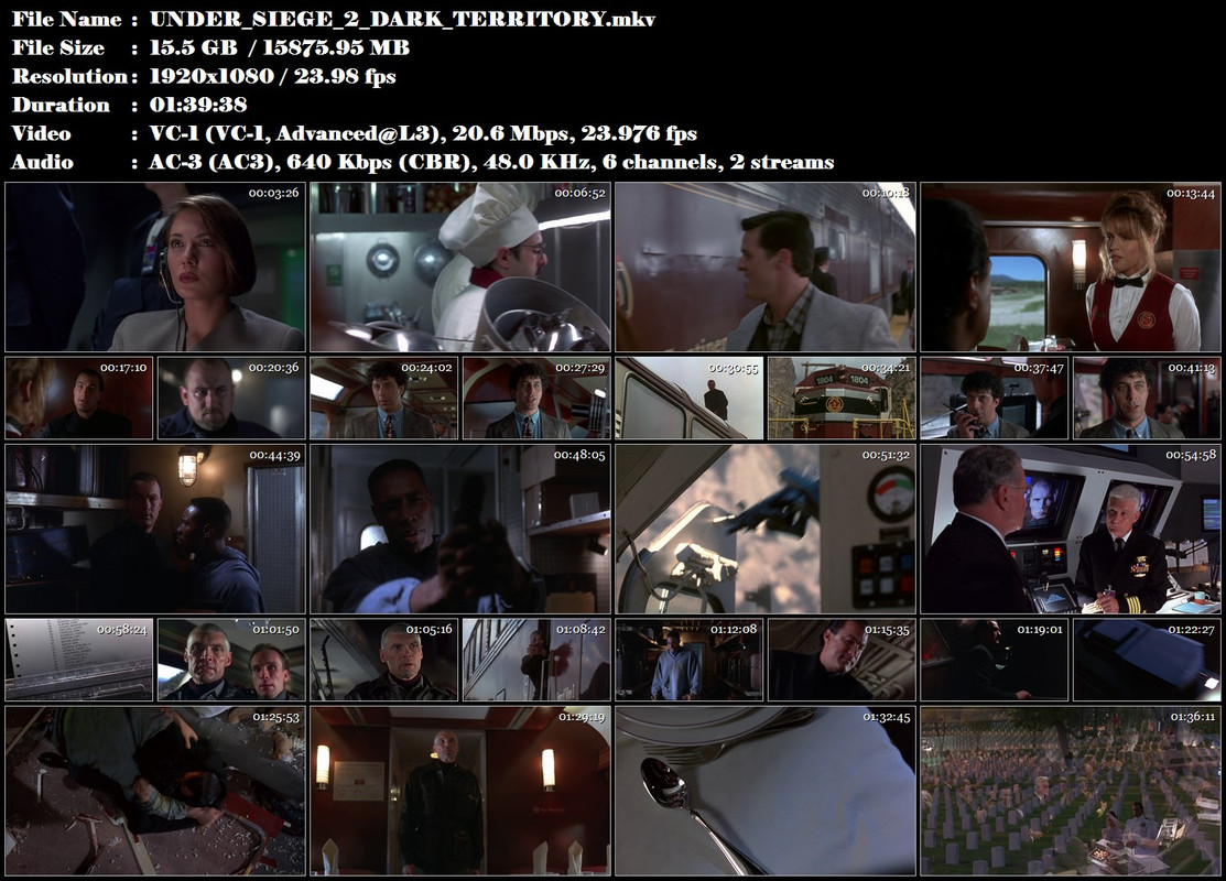 Přepadení 2: Temné území / Under Siege 2: Dark ...(1995)