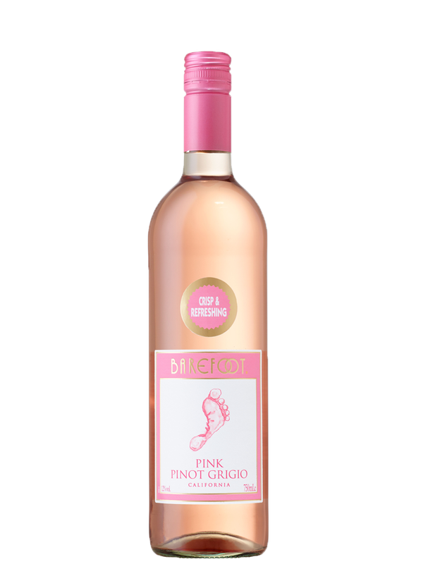 Barefoot, Pink Pinot Grigio