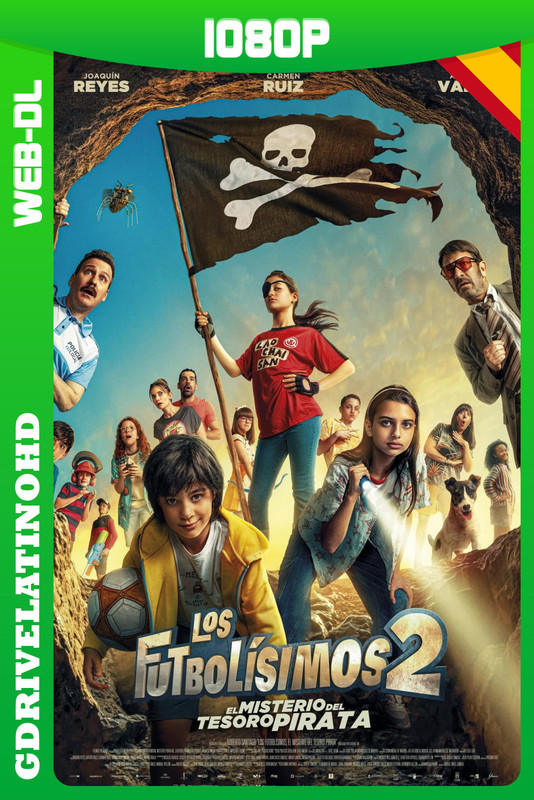 Los futbolísimos  2 y el misterio del tesoro pirata (2025) WEB-DL 1080p Castellano