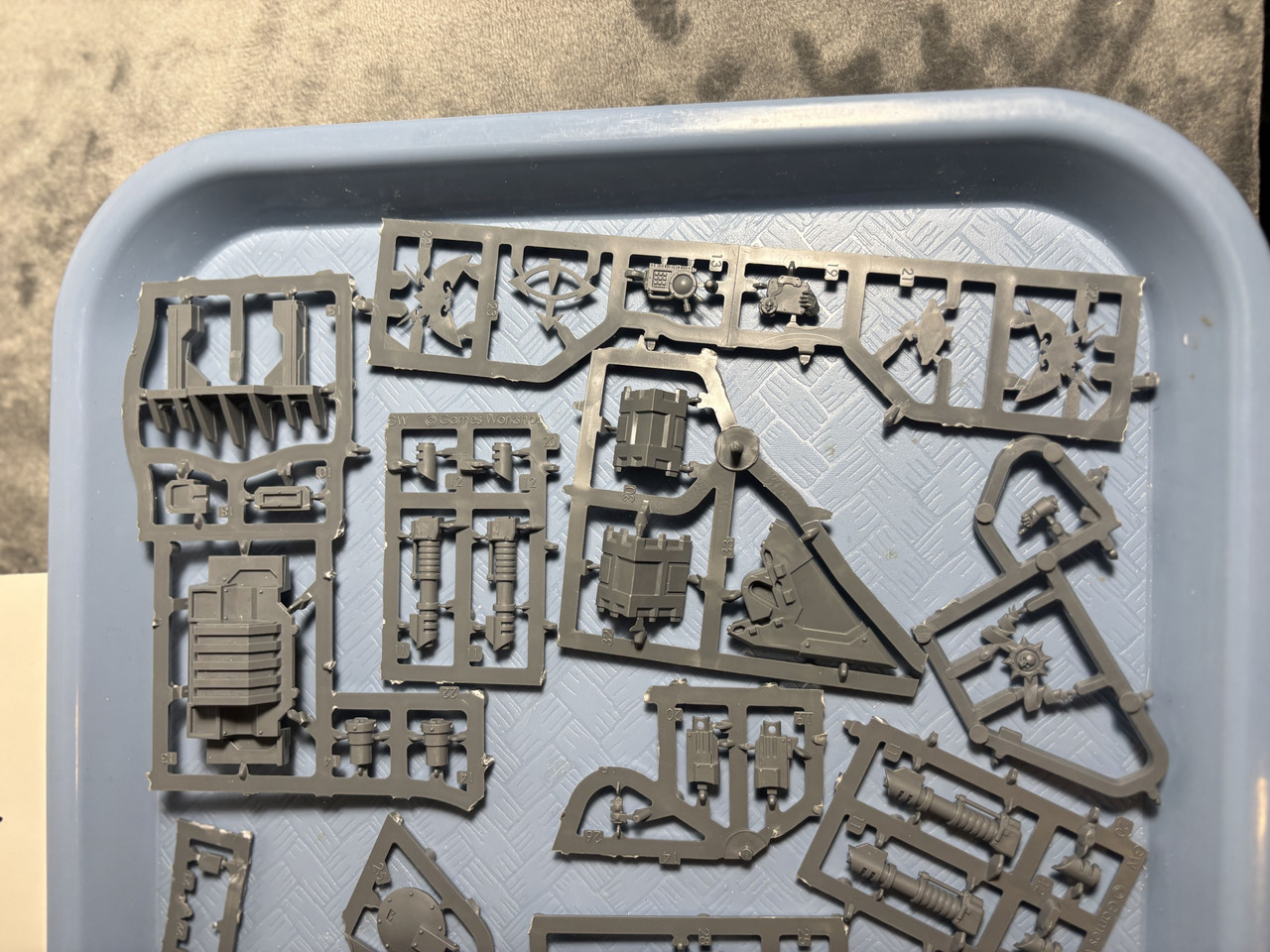 Tank Bits Sprues 08